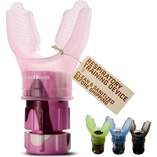 Second Breath Ak�ll� Nefes Egzersiz Cihaz�-Pink