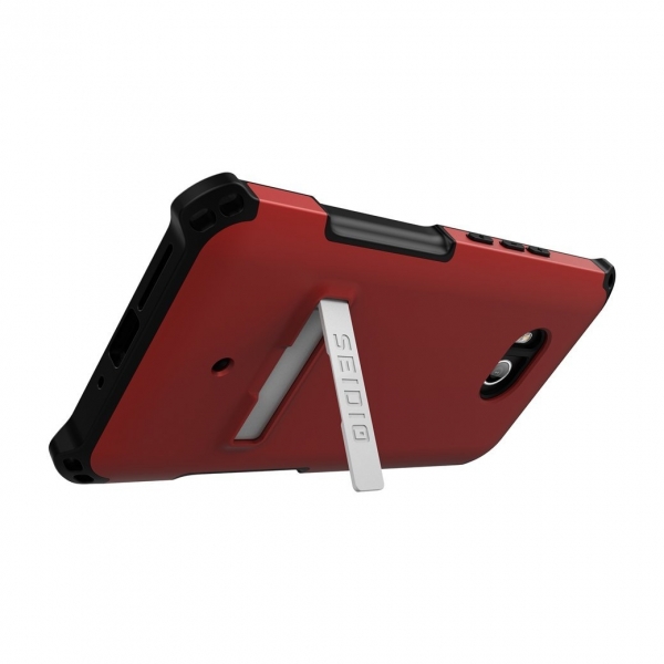Seidio HTC U11 Dilex Stand Klf-Dark Red Black