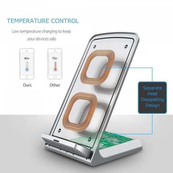 Seneo Kablosuz H�zl� �arj Stand�-White