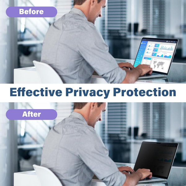 SenseAGE MacBook Air Privacy Ekran Koruyucu (15.3 in)