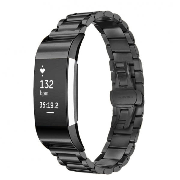 Shangpule Fitbit Charge 2 Wrist Kay-Black