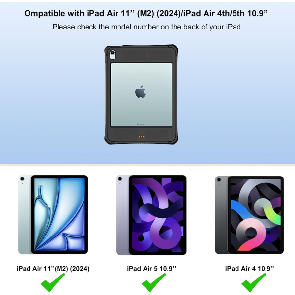 ShellBox Apple iPad Air 6/7.Nesil Uyumlu Klf(11 in)