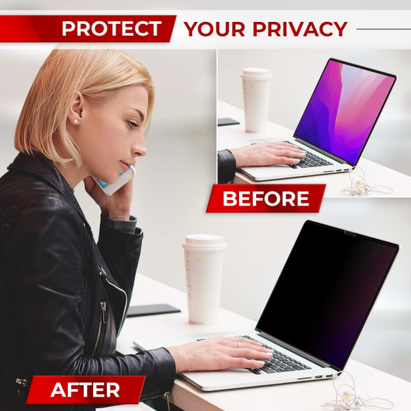 SightPro MacBook Pro M4 Privacy Ekran Koruyucu (16 in)