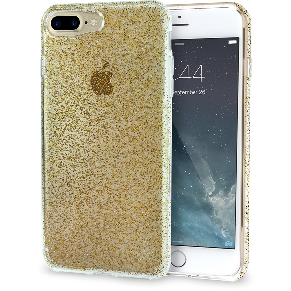 Silk Apple iPhone 8 Plus Pureview Klf-Champagne Gold
