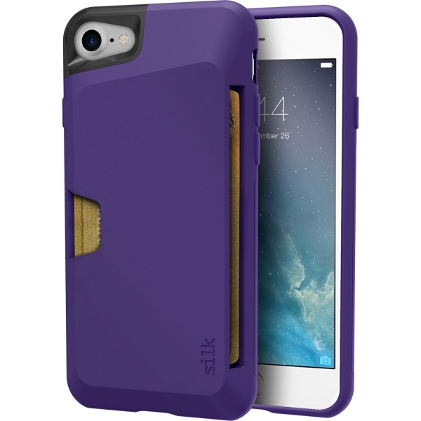 Silk Apple iPhone 8 Kartlkl Klf-Purple Orchid