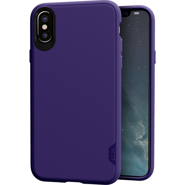 Silk Apple iPhone X Klf-Purple Orchid