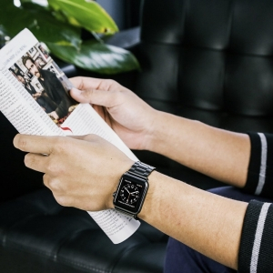 Simpeak Apple Watch Paslanmaz �elik Kay��
