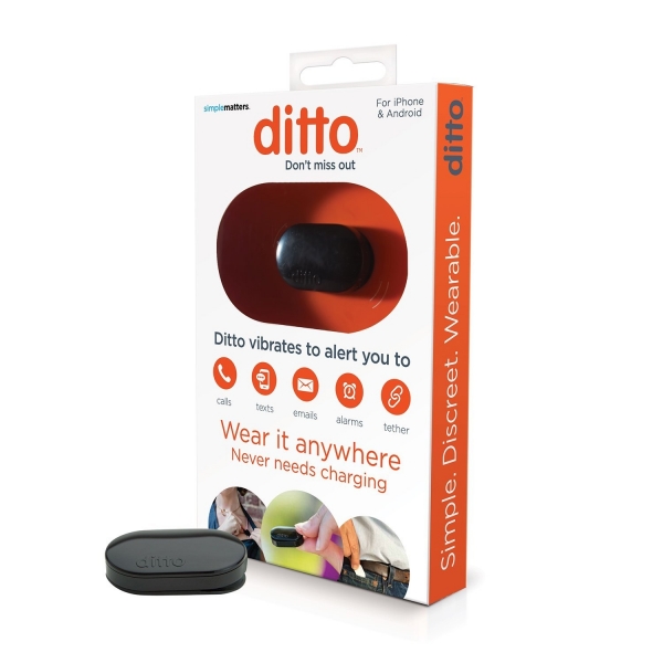 Simple Matters Ditto Titre�imli Bildirim Ayg�t�-Black