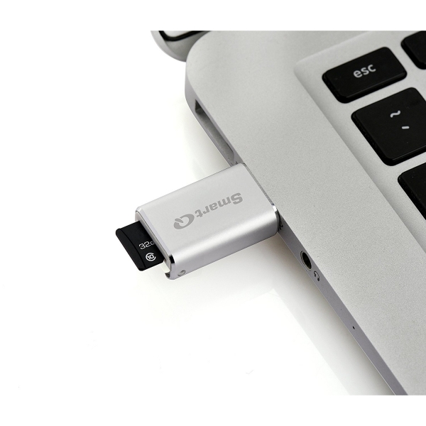 SmartQ C326 USB 3.0/2.0 Mikro Kart Okuyucu (Gm)