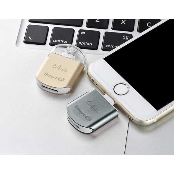 SmartQ USB Flash Src ve OTG Lightning Balants (64 GB)