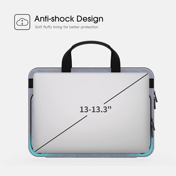 Smatree MacBook Laptop antas (13.3 in)-Gray