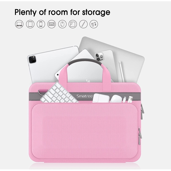 Smatree MacBook Laptop antas (13.3 in)-Pink