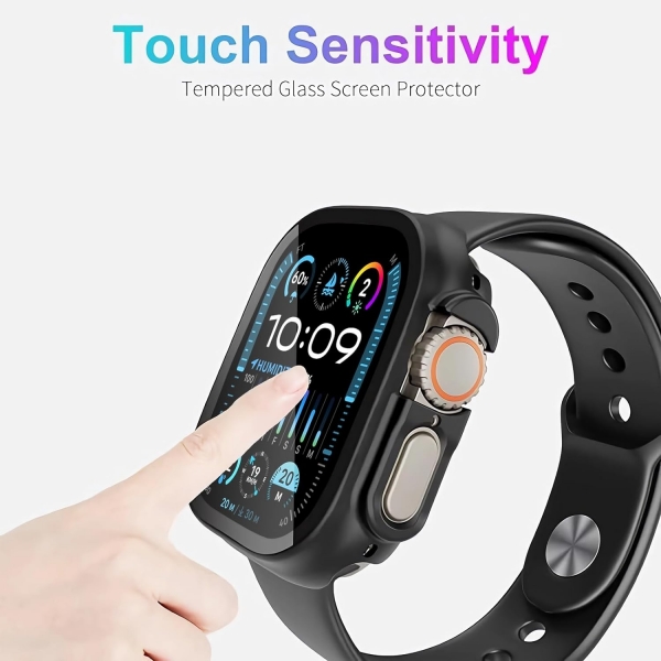 Smiling Apple Watch Ultra 2.Nesil Bumper Ekran Koruyucu