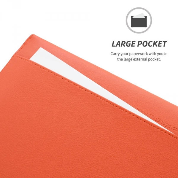 Snugg Apple MacBook Pro Deri Klf (15 in)-Orange
