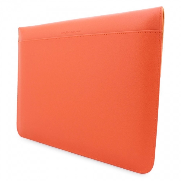 Snugg Apple MacBook Pro Deri Klf (15 in)-Orange