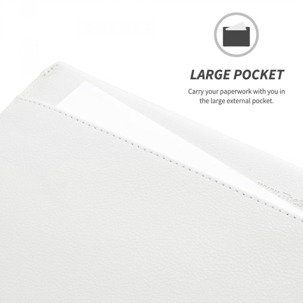 Snugg Apple MacBook Pro Deri Klf (15 in)-White