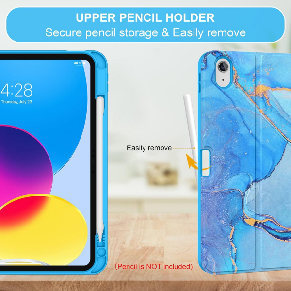 Soke Apple iPad 11.Nesil Klavyeli Klf (11 in)-Blue