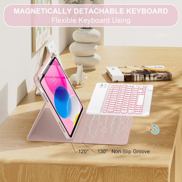 Soke Apple iPad 11.Nesil Klavyeli Klf (11 in)-Dreamy