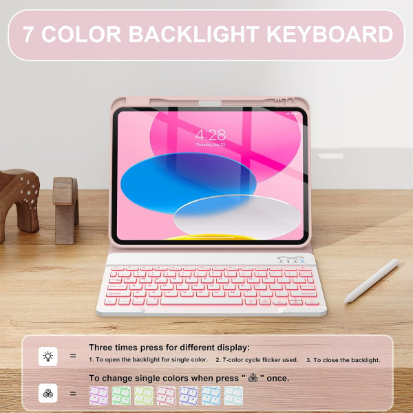 Soke Apple iPad 11.Nesil Klavyeli Klf (11 in)-Dreamy