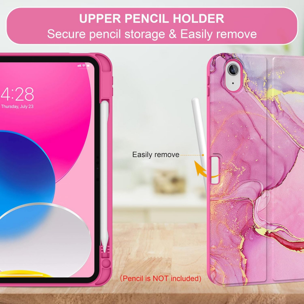 Soke Apple iPad 11.Nesil Klavyeli Klf (11 in)-Pink