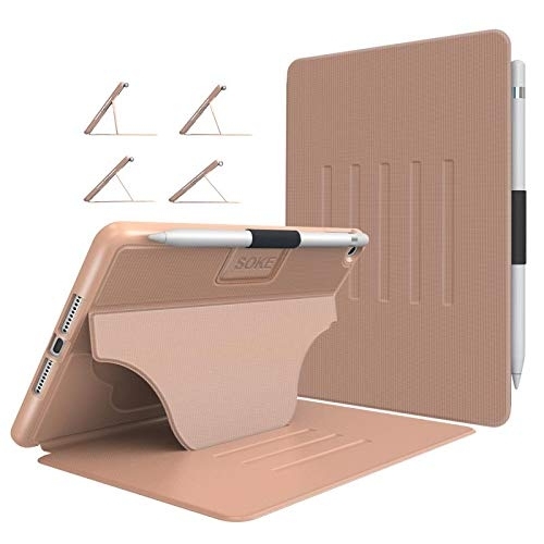 Soke Apple iPad Mini 5 Standl Klf-Rose Gold