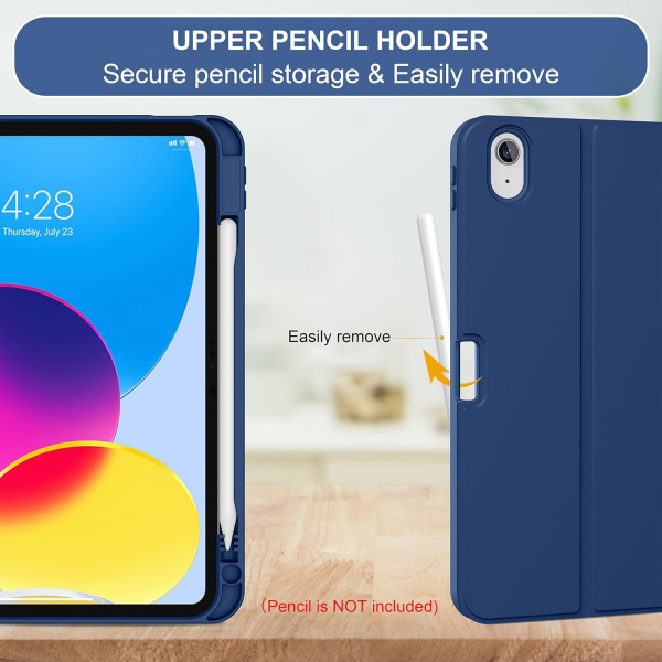 Soke Apple iPad 10/11.Nesil Klf (10.9/11 in)-Navy