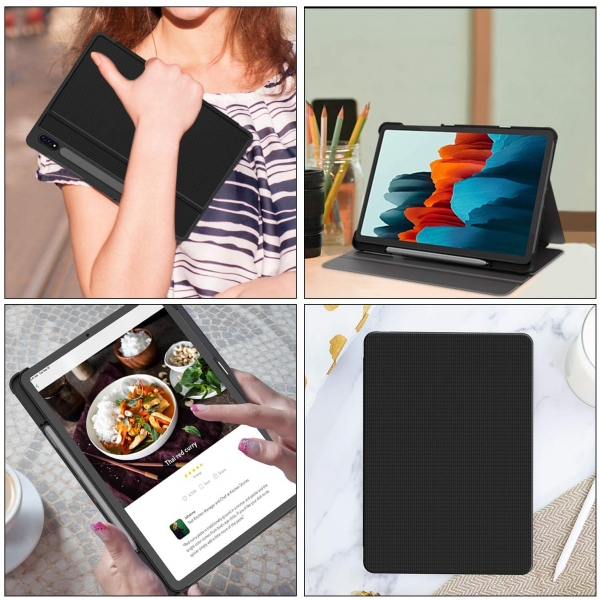 Soke Galaxy Tab S7 Klf (11 in)-Black