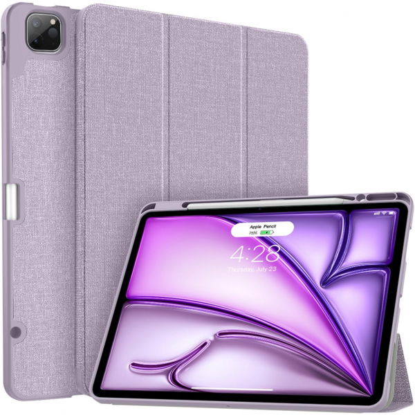Soke iPad Pro 5/6.Nesil Klf (12.9 in)-Violet
