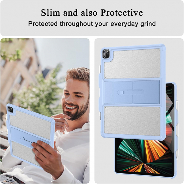 Soke Standl iPad Pro Klf (12.9 in)-Sky Blue