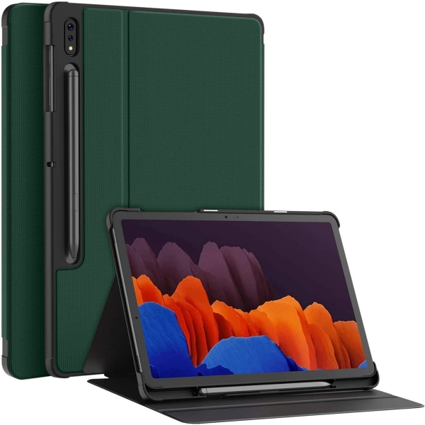 Soke Standl Galaxy Tab S8 Plus Klf (12.4 in)-Midnight Green