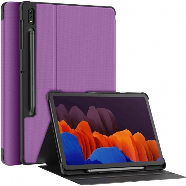 Soke Standl Galaxy Tab S8 Plus Klf (12.4 in)-Violet