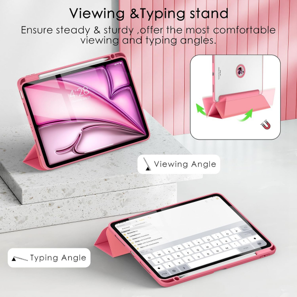 Soke Ultra Hybrid iPad Air Klf (11 in)-Pink