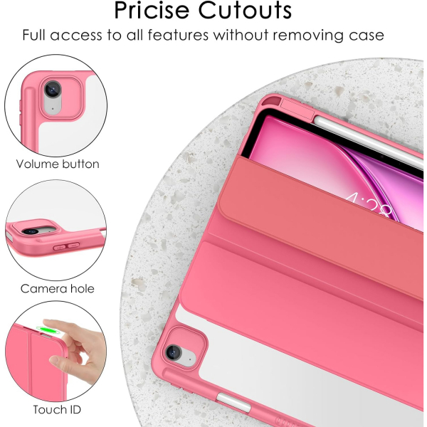 Soke Ultra Hybrid iPad Air Klf (11 in)-Pink