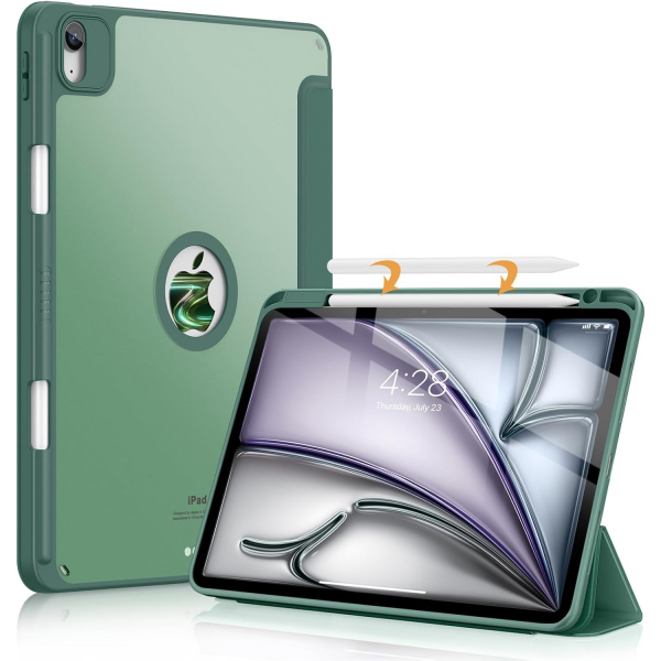 Soke Ultra Hybrid iPad Air Klf (11 in)-Midnight Green 