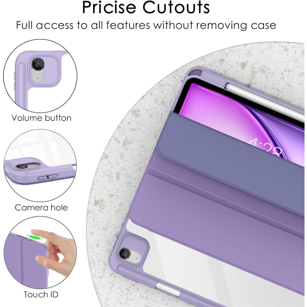 Soke Ultra Hybrid iPad Air Klf (11 in)-Lavender