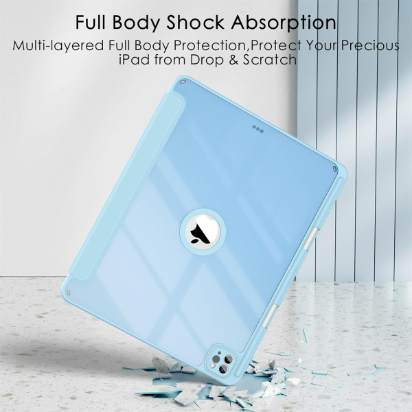 Soke Ultra Hybrid iPad Air M2 Klf (13 in)-Sky Blue