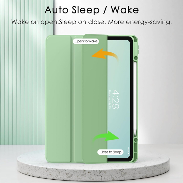 Soke Ultra Hybrid iPad Air M2 Klf (13 in)-Matcha Green