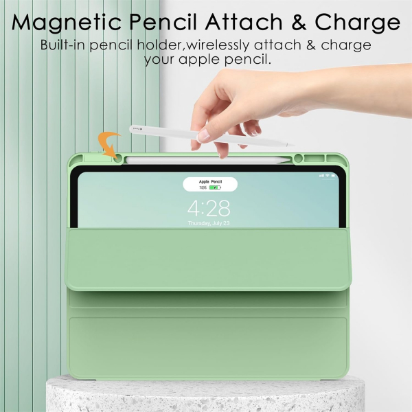 Soke Ultra Hybrid iPad Air M2 Klf (13 in)-Matcha Green