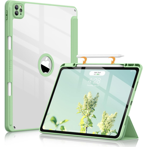 Soke Ultra Hybrid iPad Air M2 Klf (13 in)-Matcha Green
