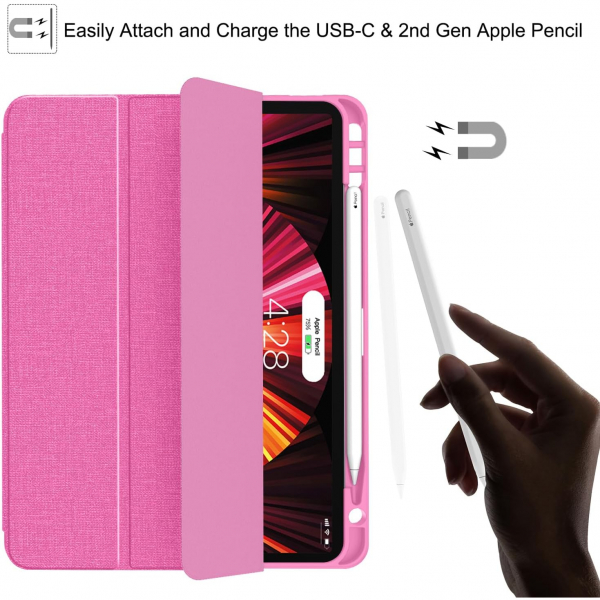 Soke iPad Pro Klf (11 in)-Hot Pink