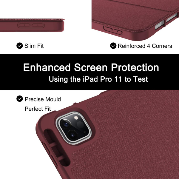 Soke iPad Pro Klf (11 in)-Wine