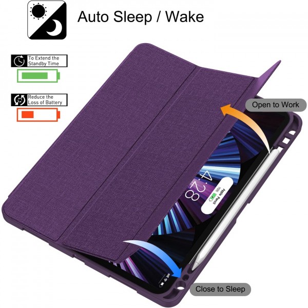 Soke iPad Pro Klf (11 in)-Purple
