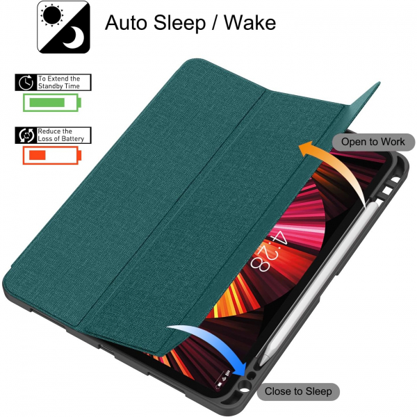 Soke iPad Pro Klf (11 in)-B-Teal