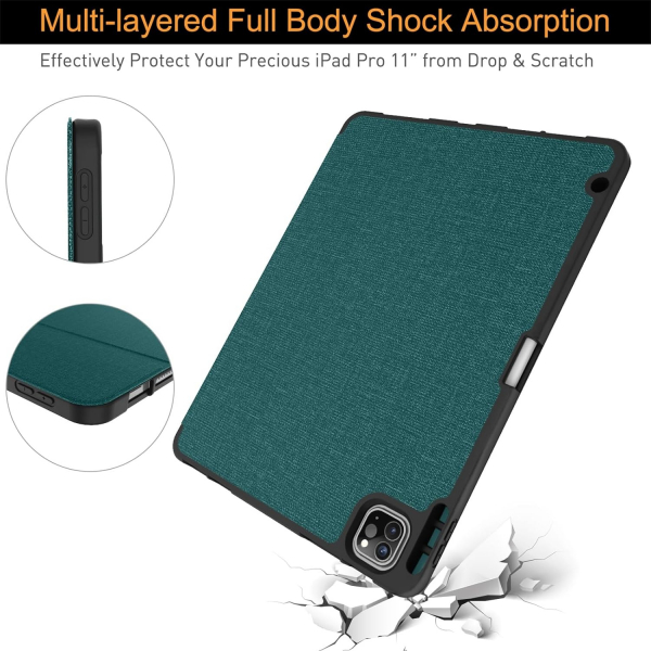 Soke iPad Pro Klf (11 in)-B-Teal