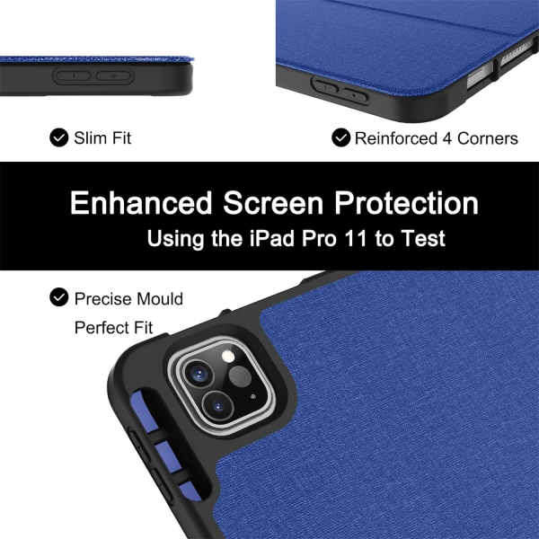 Soke iPad Pro Klf (11 in)-B-Royal Blue