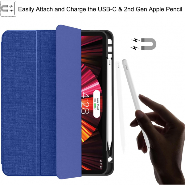 Soke iPad Pro Klf (11 in)-B-Royal Blue
