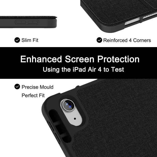 Soke iPad Air Klf (11/10.9 in)-Black