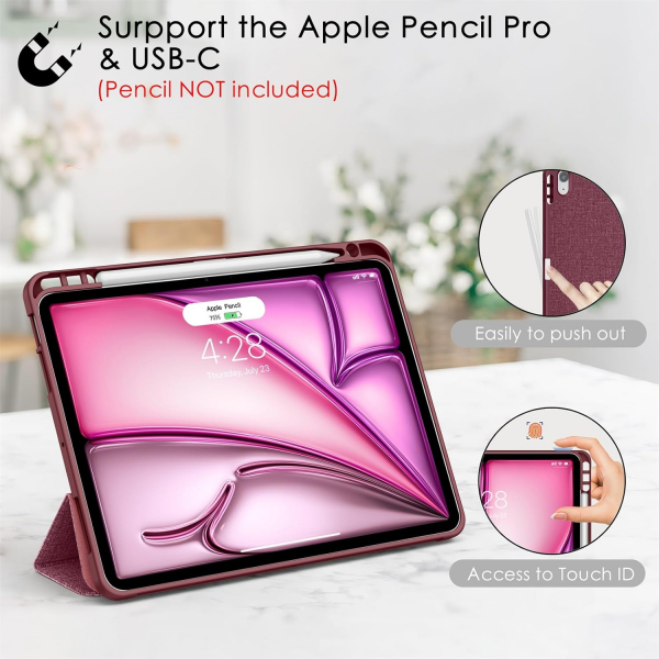 Soke iPad Air Klf (11/10.9 in)-Wine