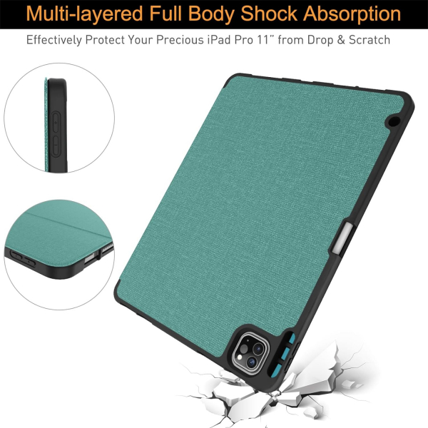 Soke iPad Pro Klf (11 in)-B-Lake Blue