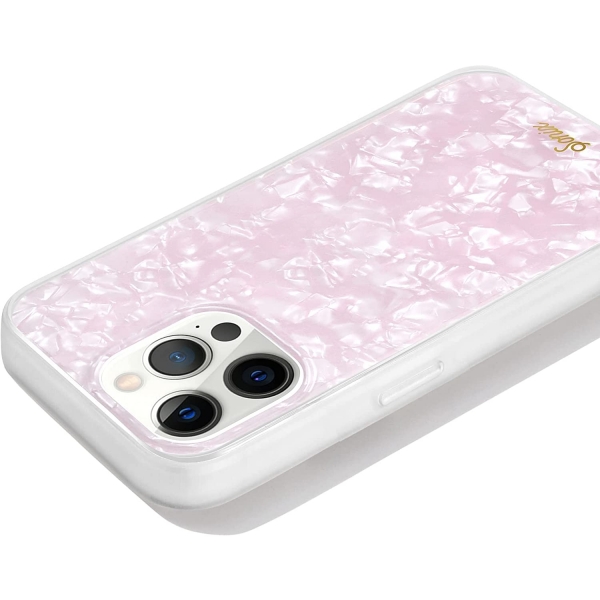 Sonix Apple iPhone 13 Pro Max Klf (MIL-STD-810G)-Pink Pearl Tort